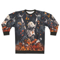 Autumn Fun Robot Watercolor Sweatshirt