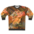 Autumn floral abstract sweatshirt