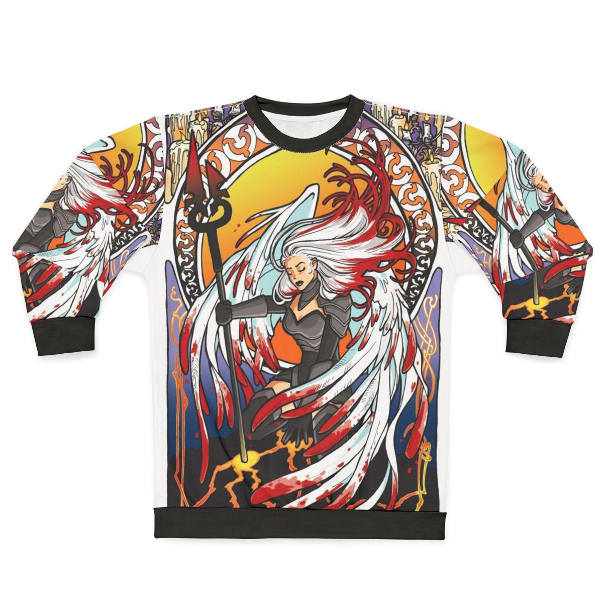 Avacyn The Purifier Magic the Gathering Fantasy Sweatshirt