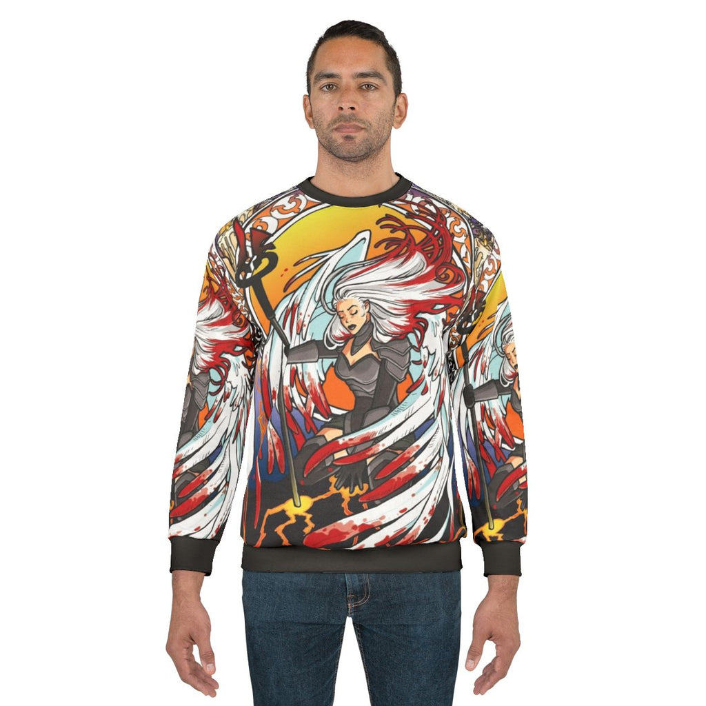Avacyn The Purifier Magic the Gathering Fantasy Sweatshirt