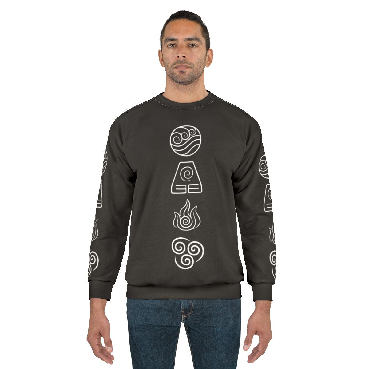 Avatar The Last Airbender and The Legend of Korra Elemental Benders Sweatshirt