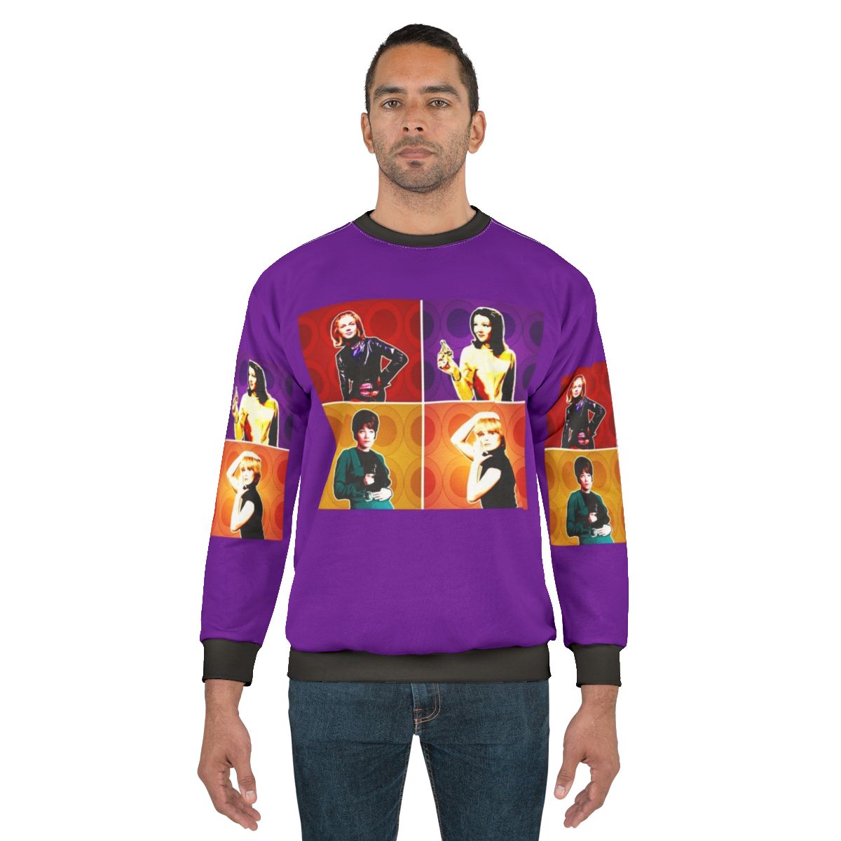 Avenging Angels Retro Sweatshirt - Empowering 1960s TV Series
