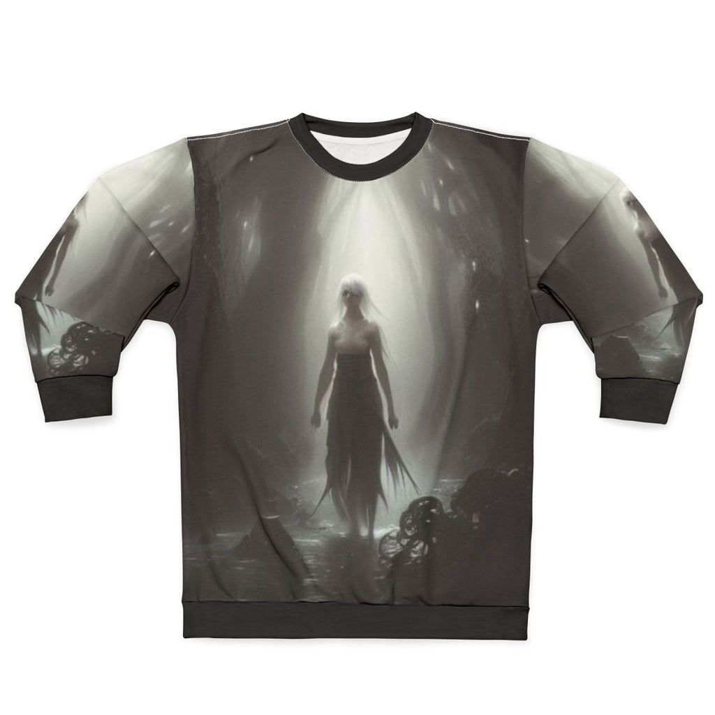 Awakening From Eternal Night Dark Fantasy Sweatshirt