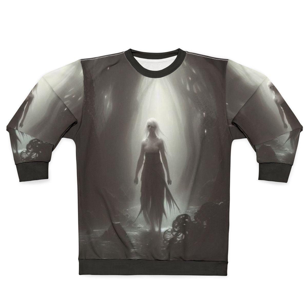Awakening From Eternal Night Dark Fantasy Sweatshirt