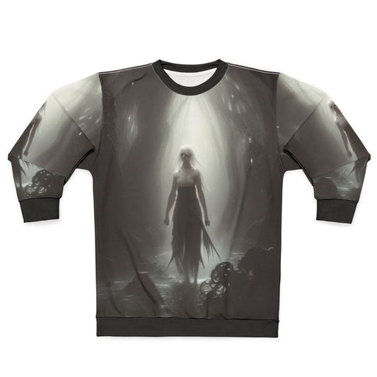 Awakening From Eternal Night Dark Fantasy Sweatshirt