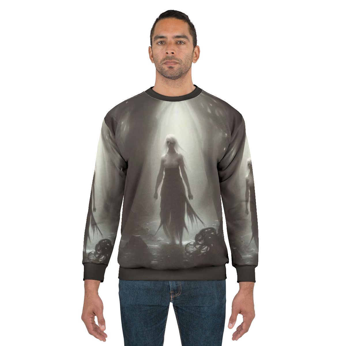 Awakening From Eternal Night Dark Fantasy Sweatshirt