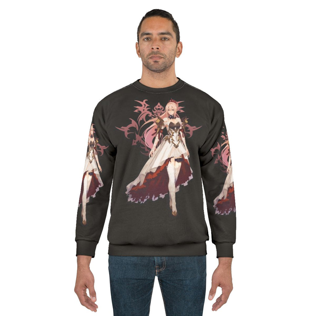 Tales of Arise gaming sweatshirt with Shionne character art