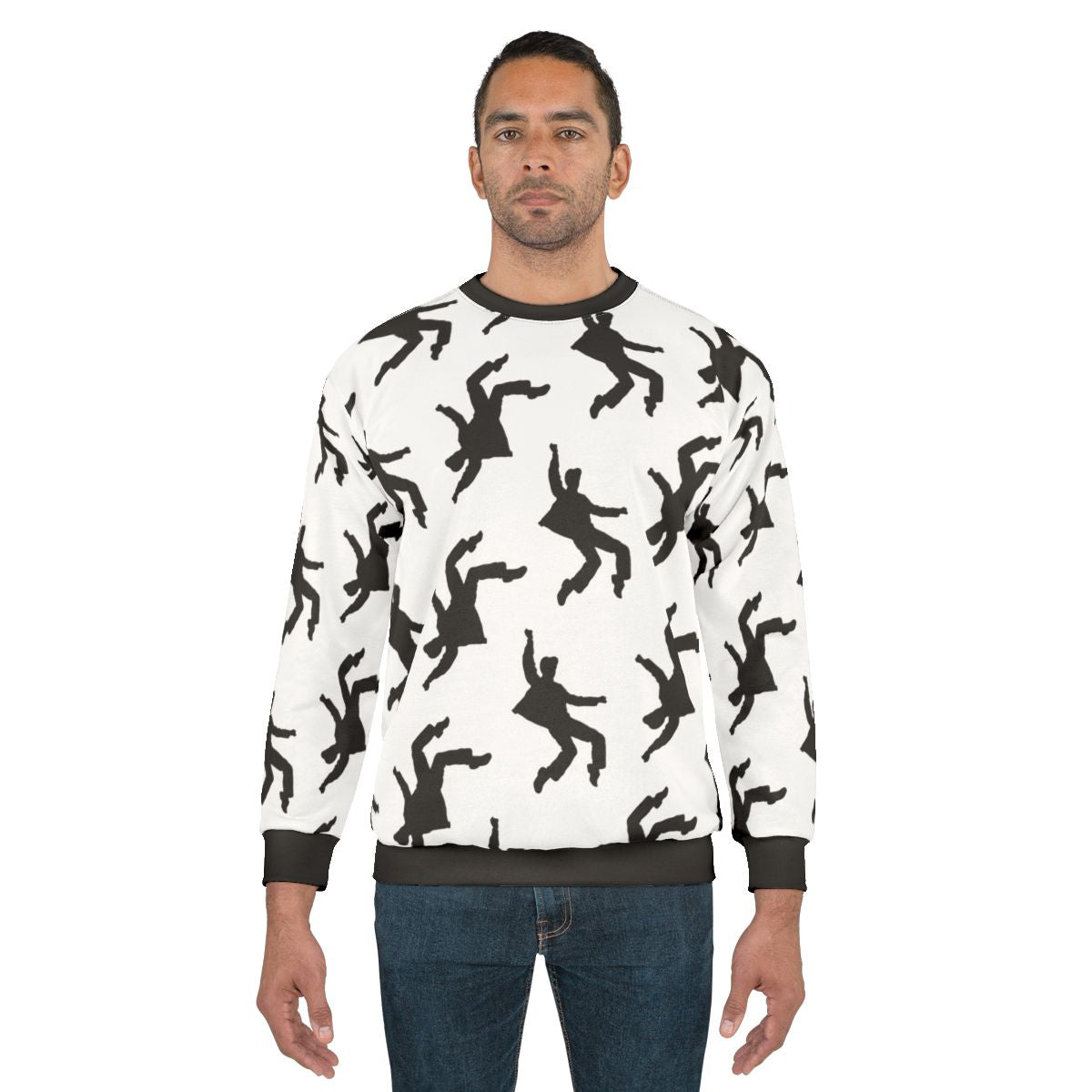 Vintage Black and White Elvis Sweatshirt