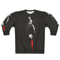Baba Yaga-inspired John Wick sweatshirt in a chilling red color