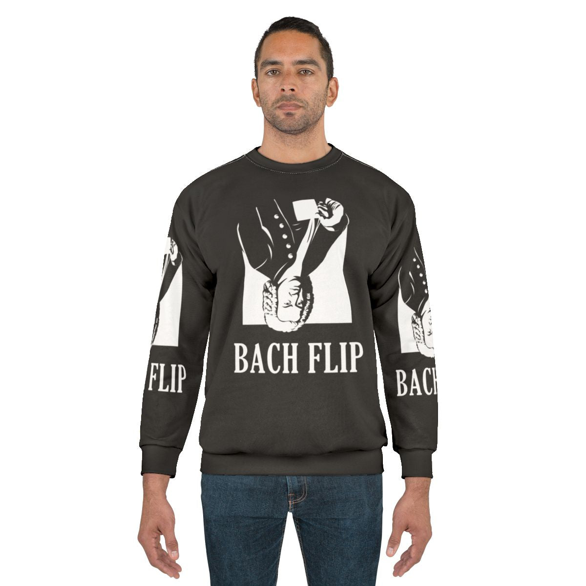 Johann Sebastian Bach Flip Funny Sweatshirt