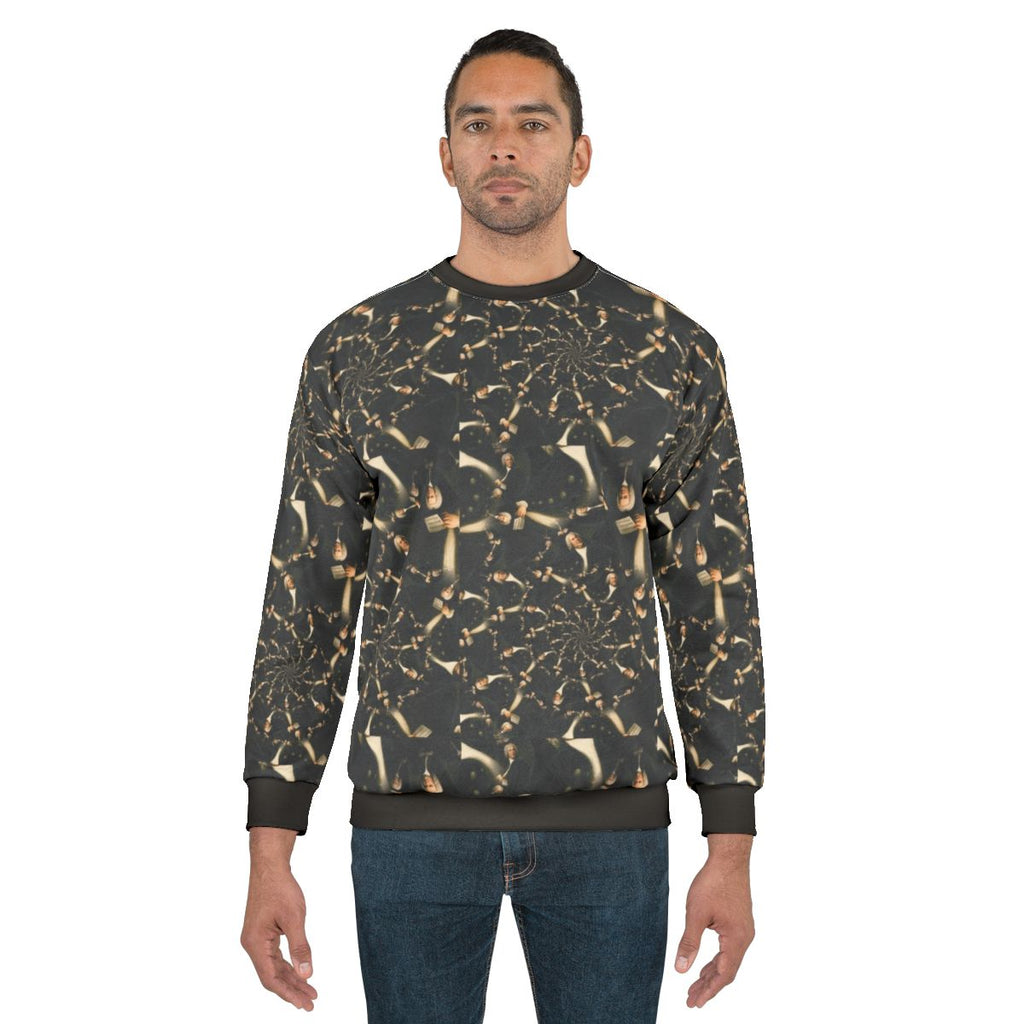 Bach Illusion Sweatshirt featuring classical composer Johann Sebastian Bach