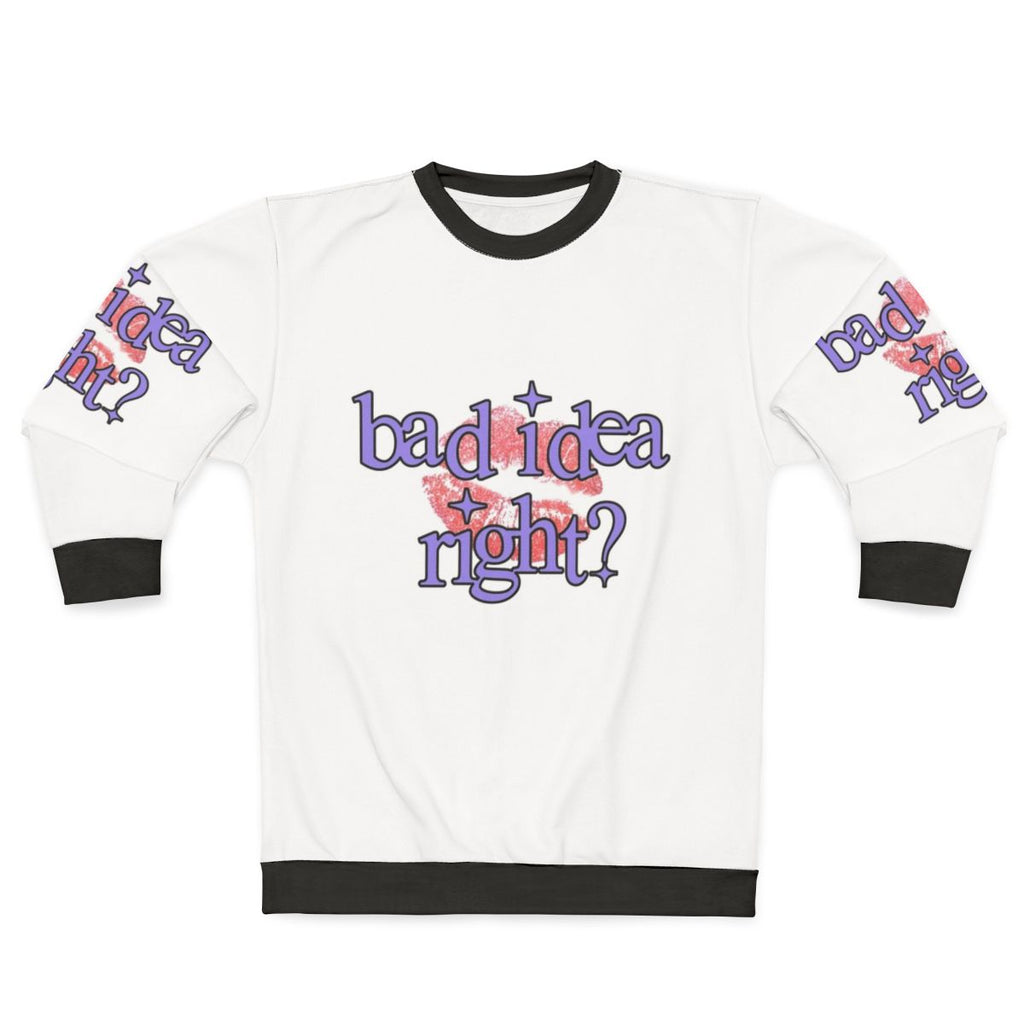 Olivia Rodrigo 'Bad Idea Right' Sour Album Merchandise Sweatshirt