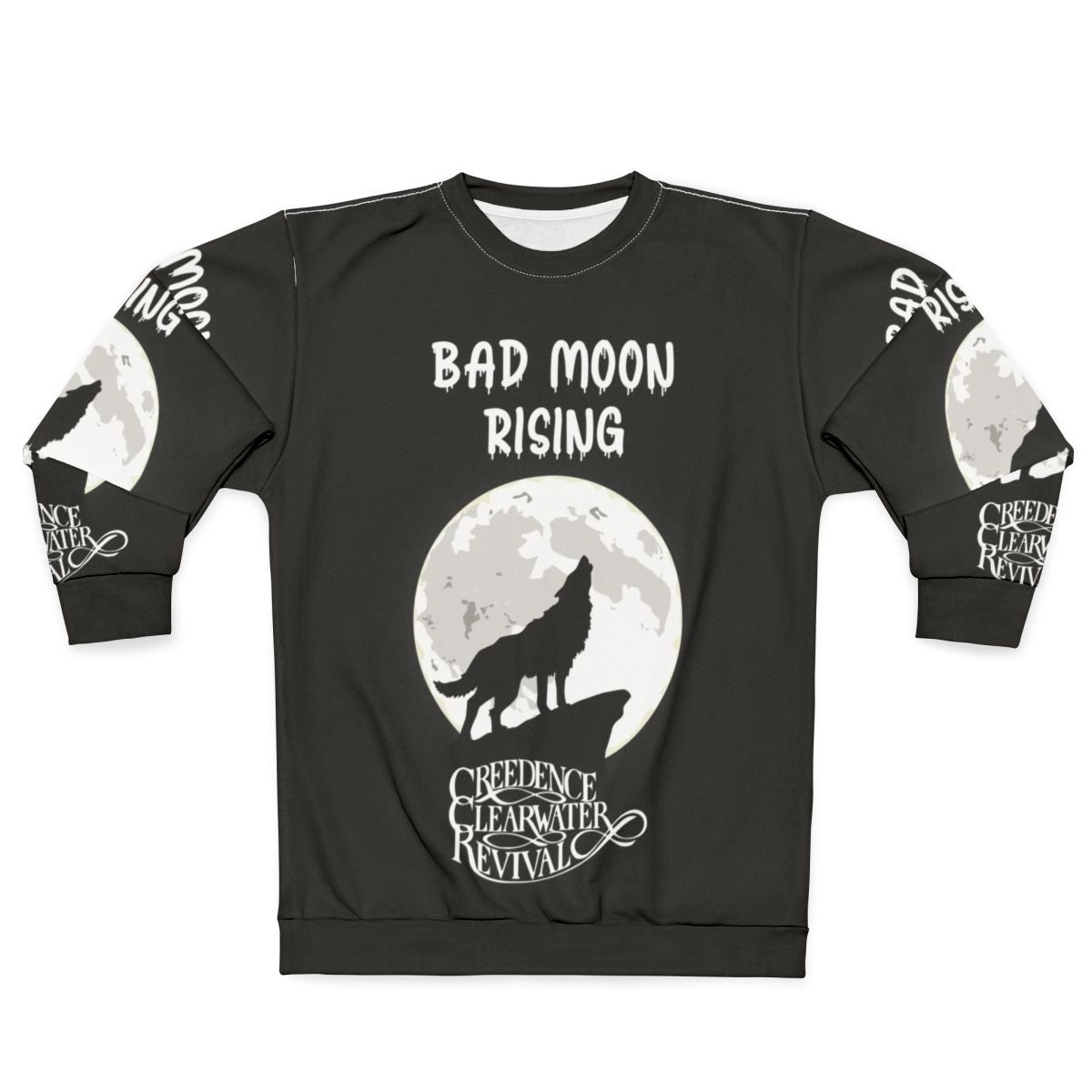 Creedence Clearwater Revival "Bad Moon Rising" 60s Rock Sweatshirt