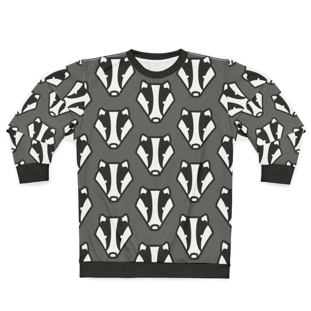 Badger Sweatshirt with Grey and Black Design