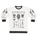 Vintage Badminton Patent Art Print Sweatshirt