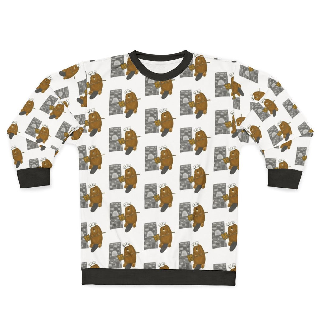 Baking Beaver Occupational Animal Sweatshirt