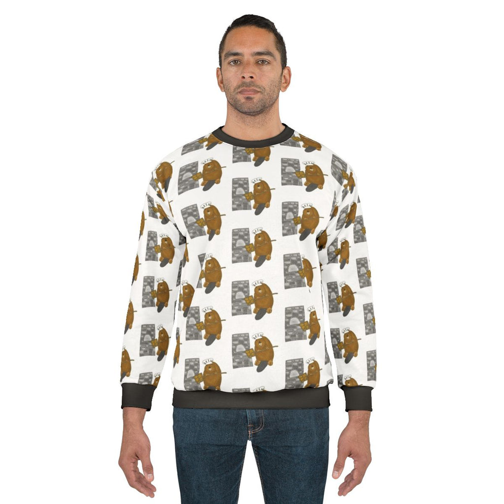 Baking Beaver Occupational Animal Sweatshirt
