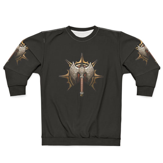 Baldur's Gate Barbarian Logo Sweatshirt