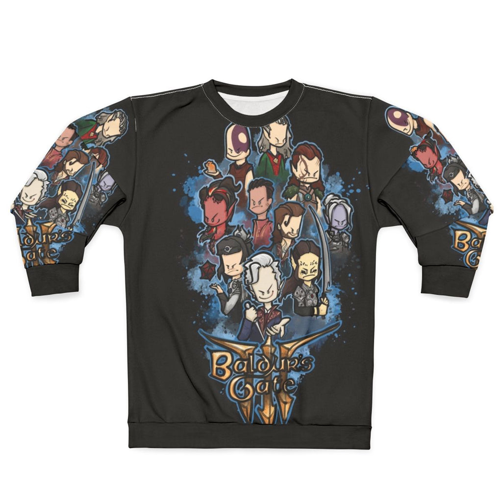 Baldur's Gate D&D Party Sweatshirt