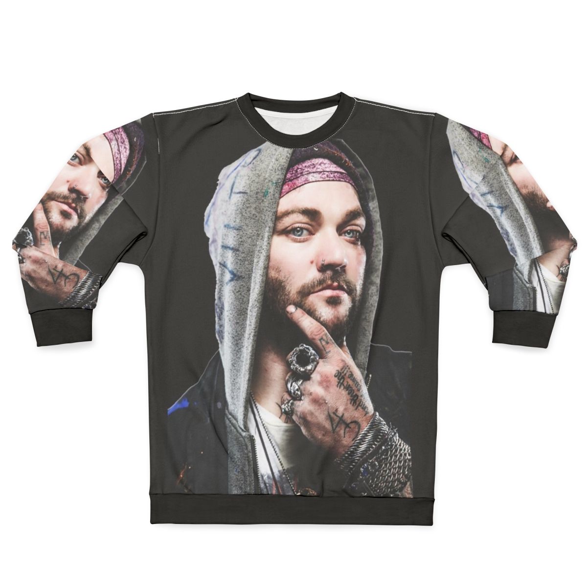 Bam Margera Jackass 90s Skateboarder Punk Sweatshirt