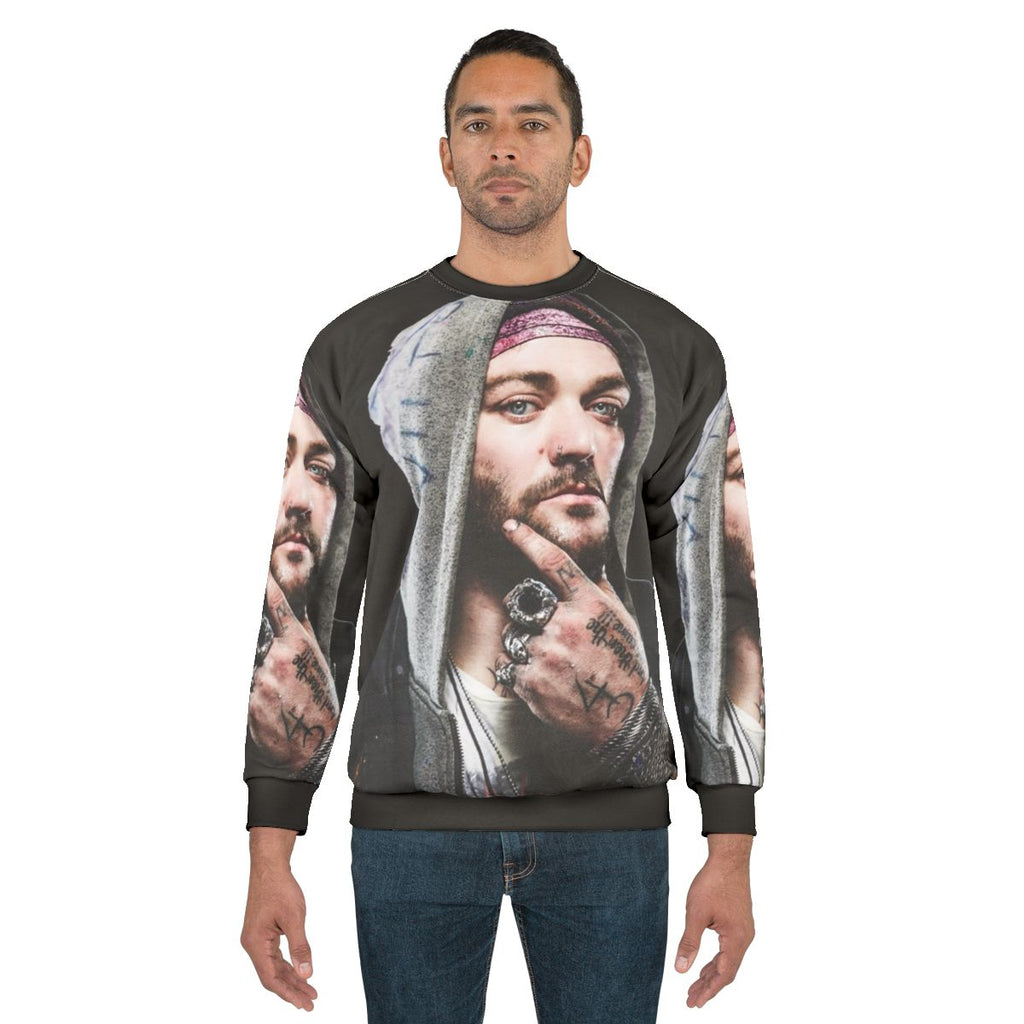 Bam Margera Jackass 90s Skateboarder Punk Sweatshirt