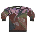 Disney inspired Bambi kiss sweatshirt with deer and floral design
