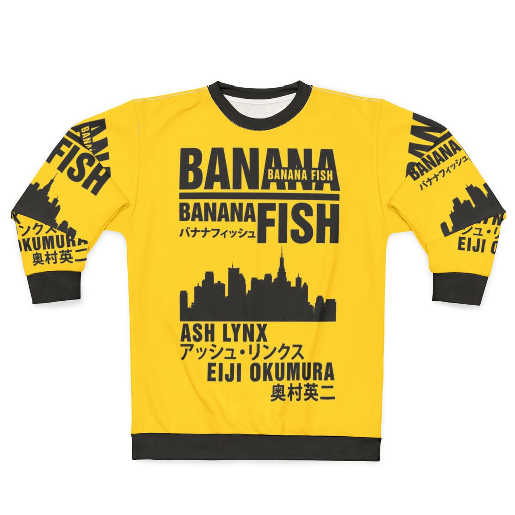 Banana Fish Anime Sweatshirt featuring Ash Lynx and Eiji Okumura