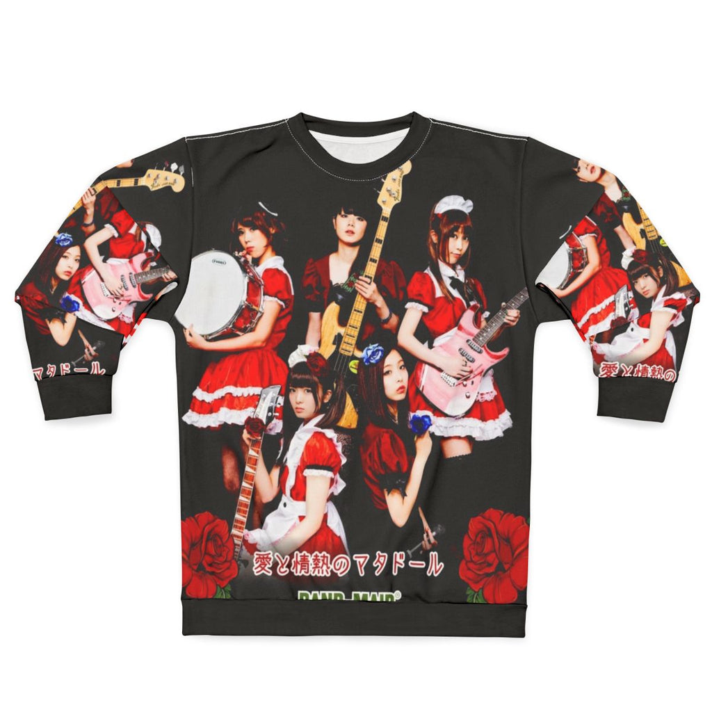 Band Maid Red Flower Sweatshirt