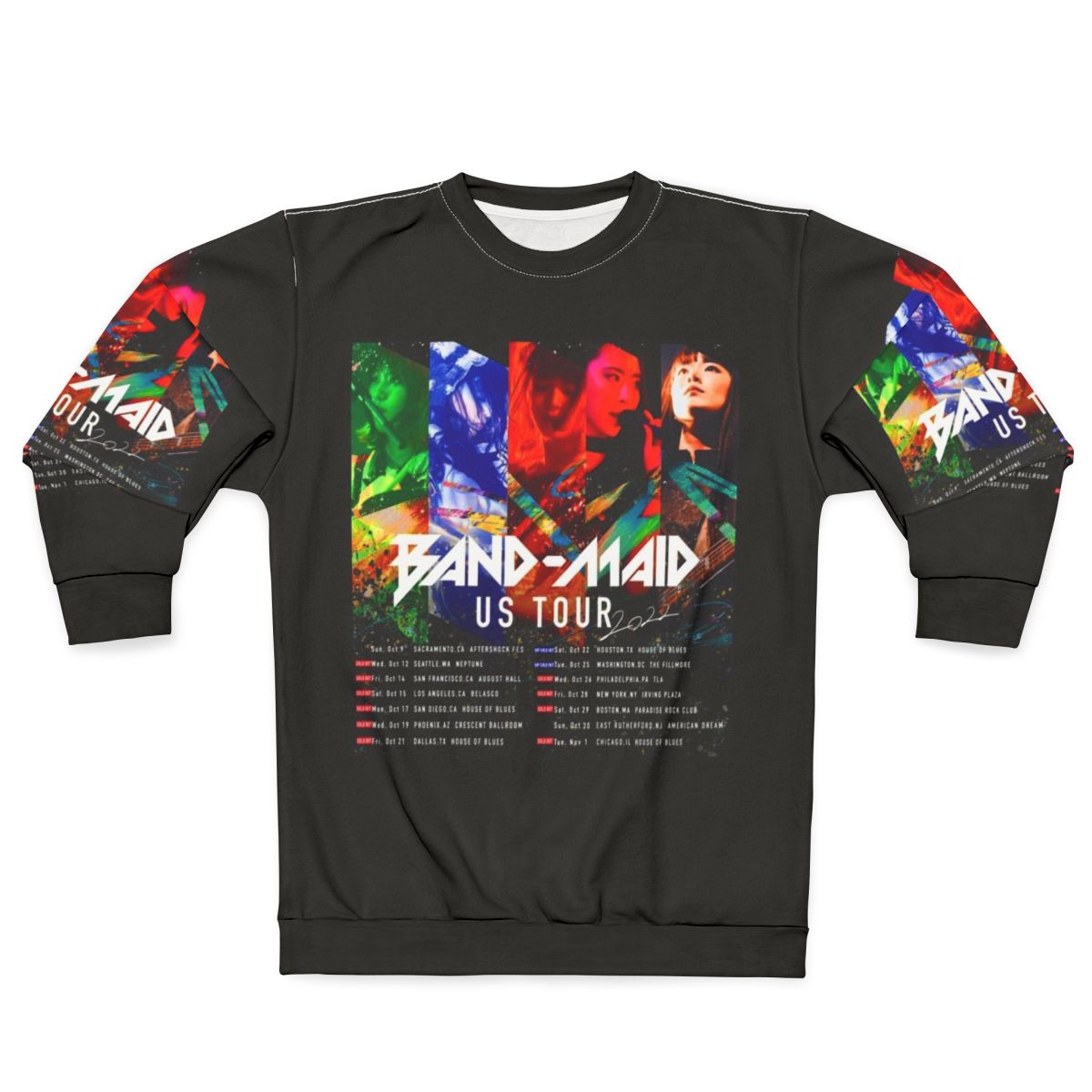 Band Maid Sweatshirt - Kawaii Metal Japanese Band Merchandise