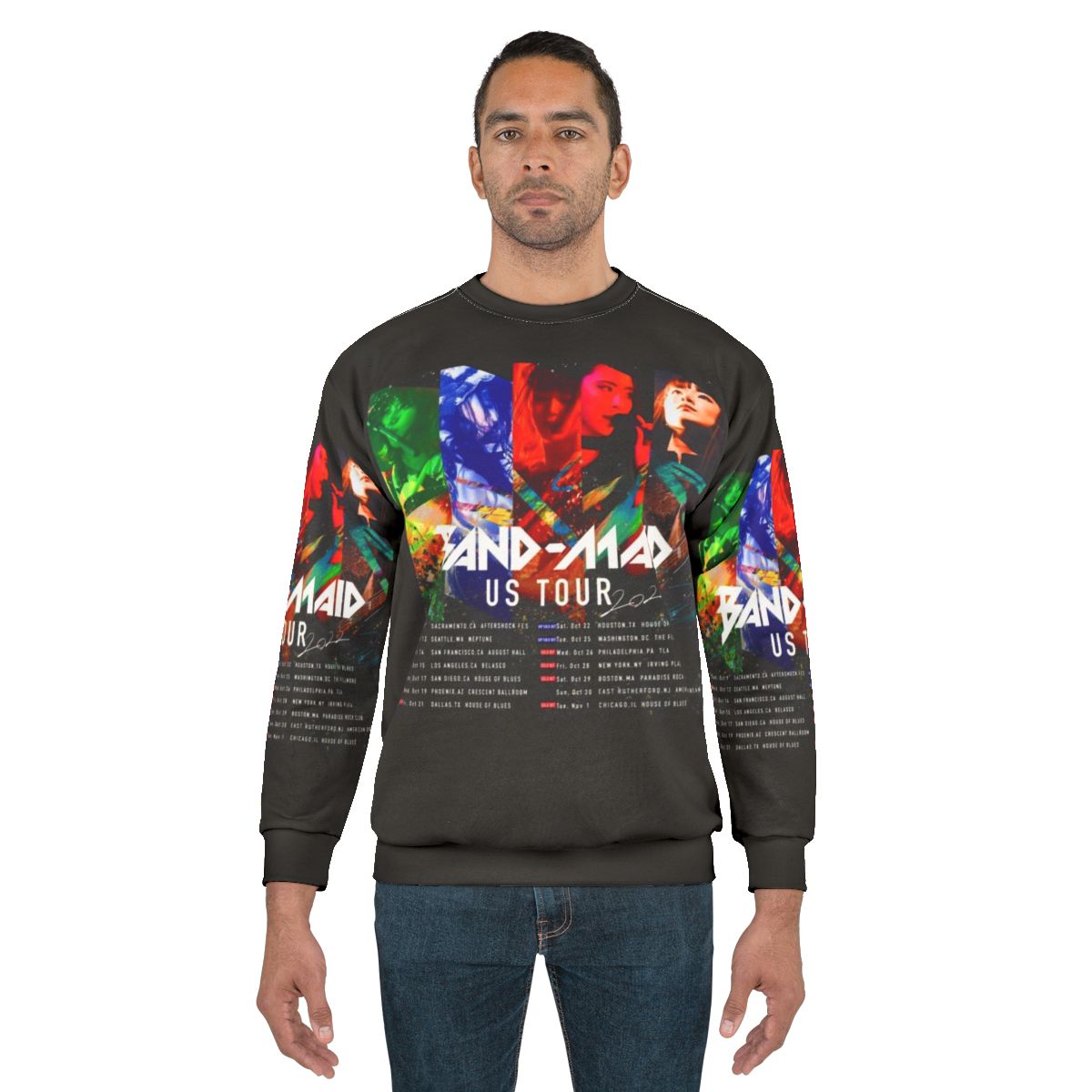Band Maid Sweatshirt - Kawaii Metal Japanese Band Merchandise