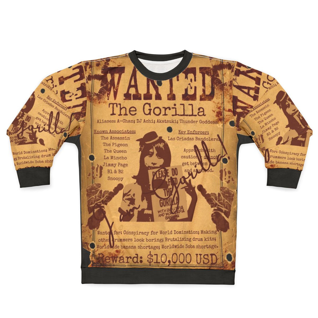 Band Maid "The Gorilla" Wanted Poster Sweatshirt