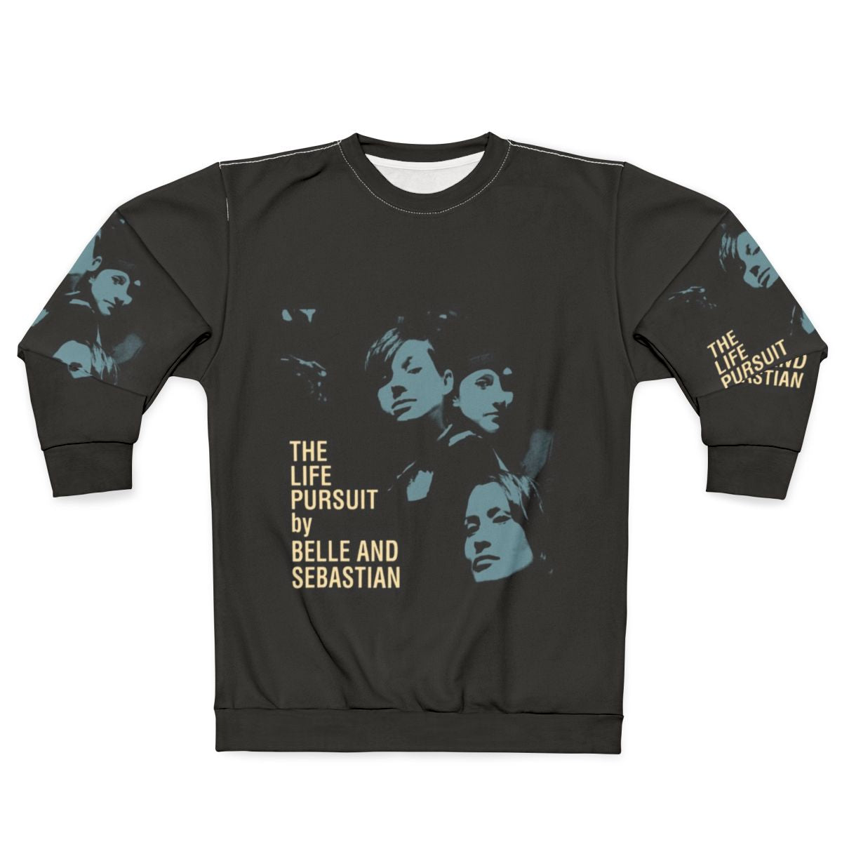 Belle and Sebastian Band Sweatshirt with Indie Music Lyrics