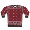 Bandana Burgundy Sweatshirt