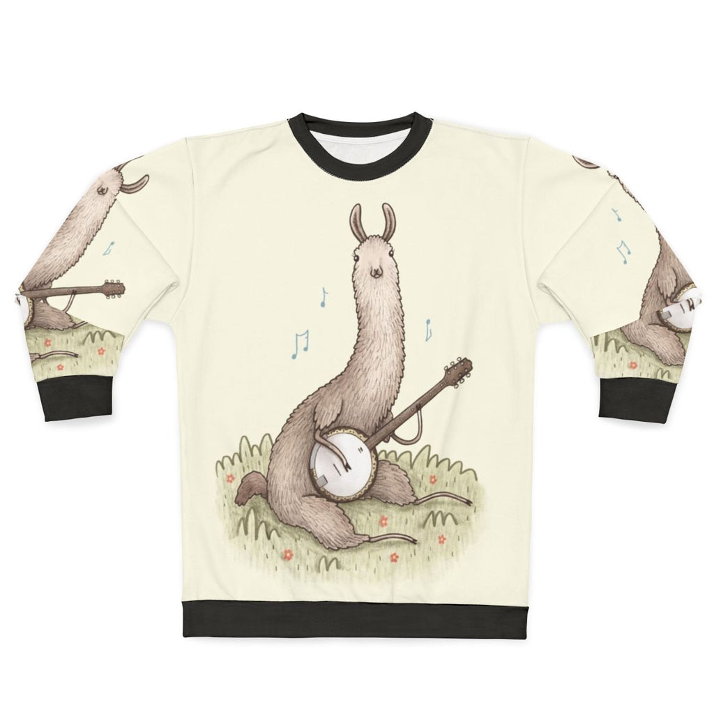 Banjo Llama Sweatshirt