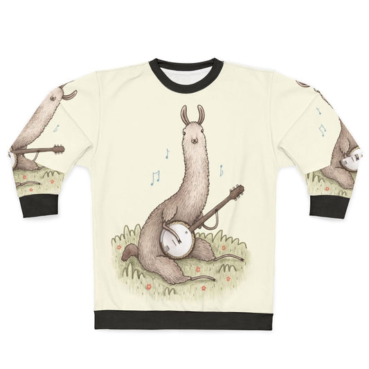 Banjo Llama Sweatshirt