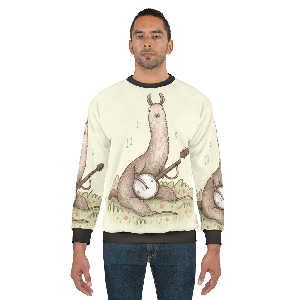 Banjo Llama Sweatshirt