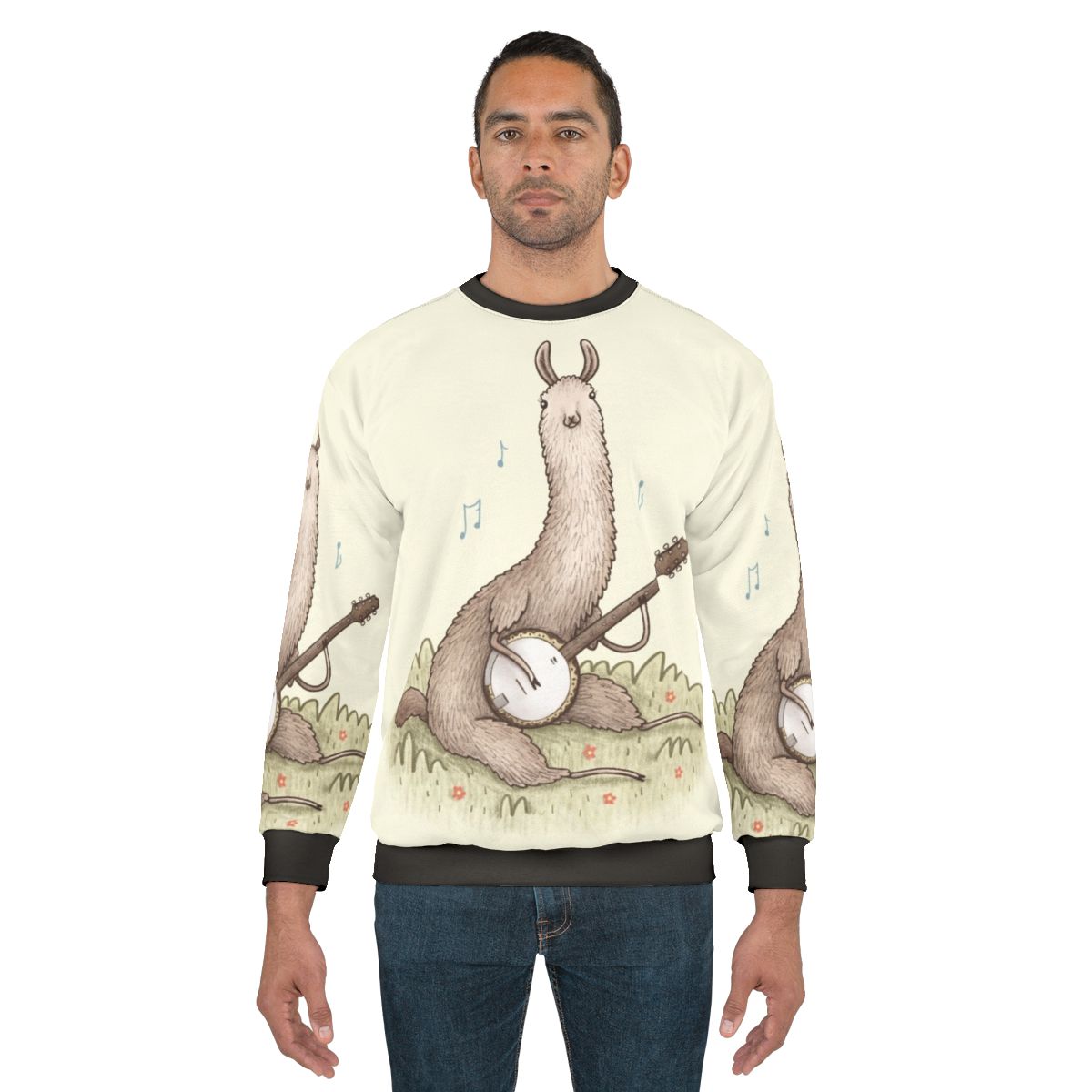 Banjo Llama Sweatshirt