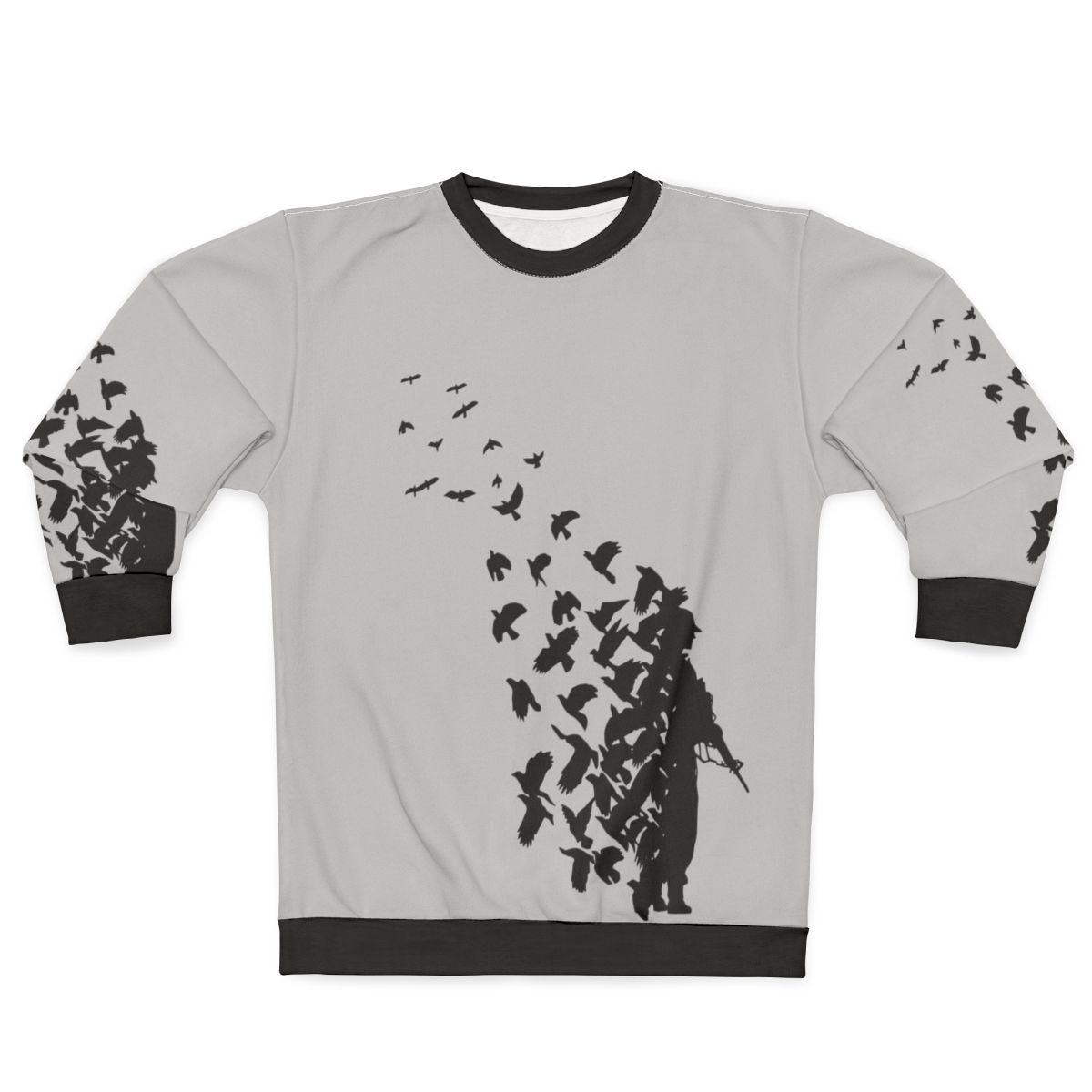 Banksy Sweatshirt with Graffiti Art Design