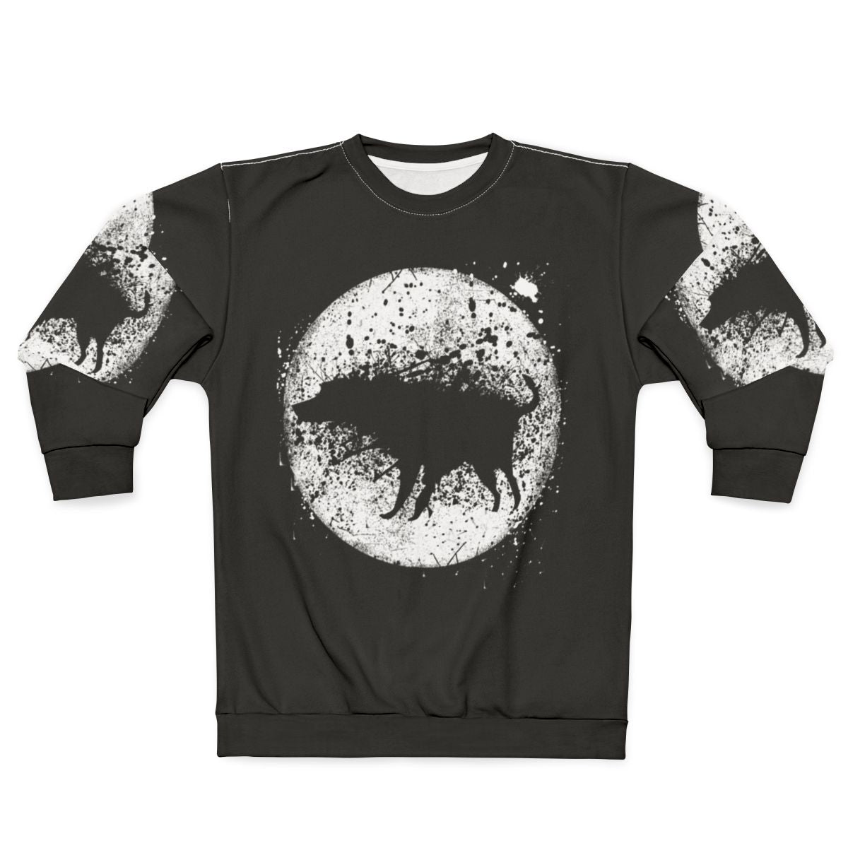 Banksy inspired graffiti art sweatshirt