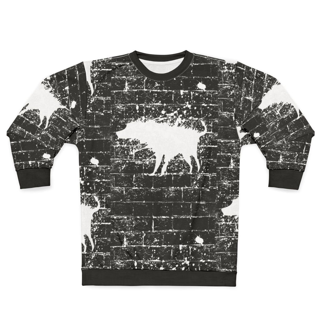 Banksy Splash Dog Graphic Sweatshirt