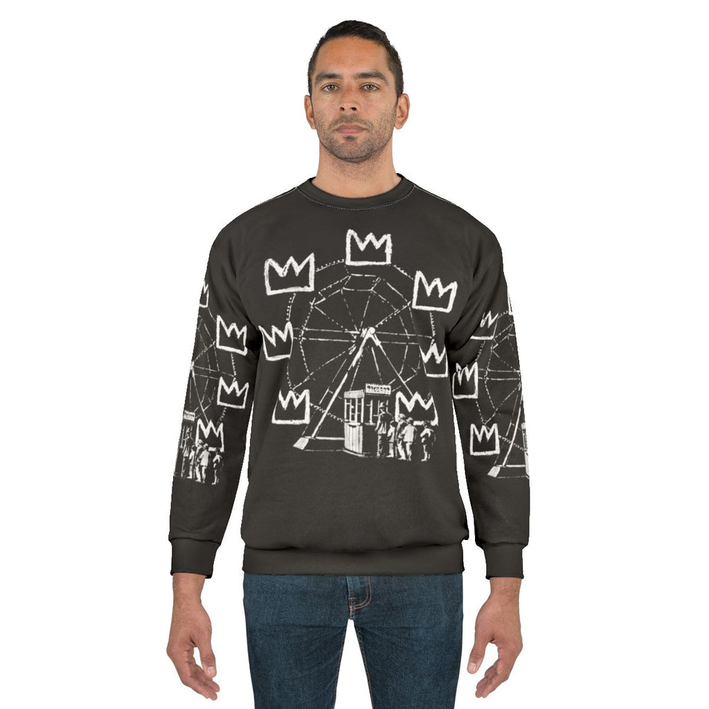 Banksy Wheel Inspired Sweatshirt