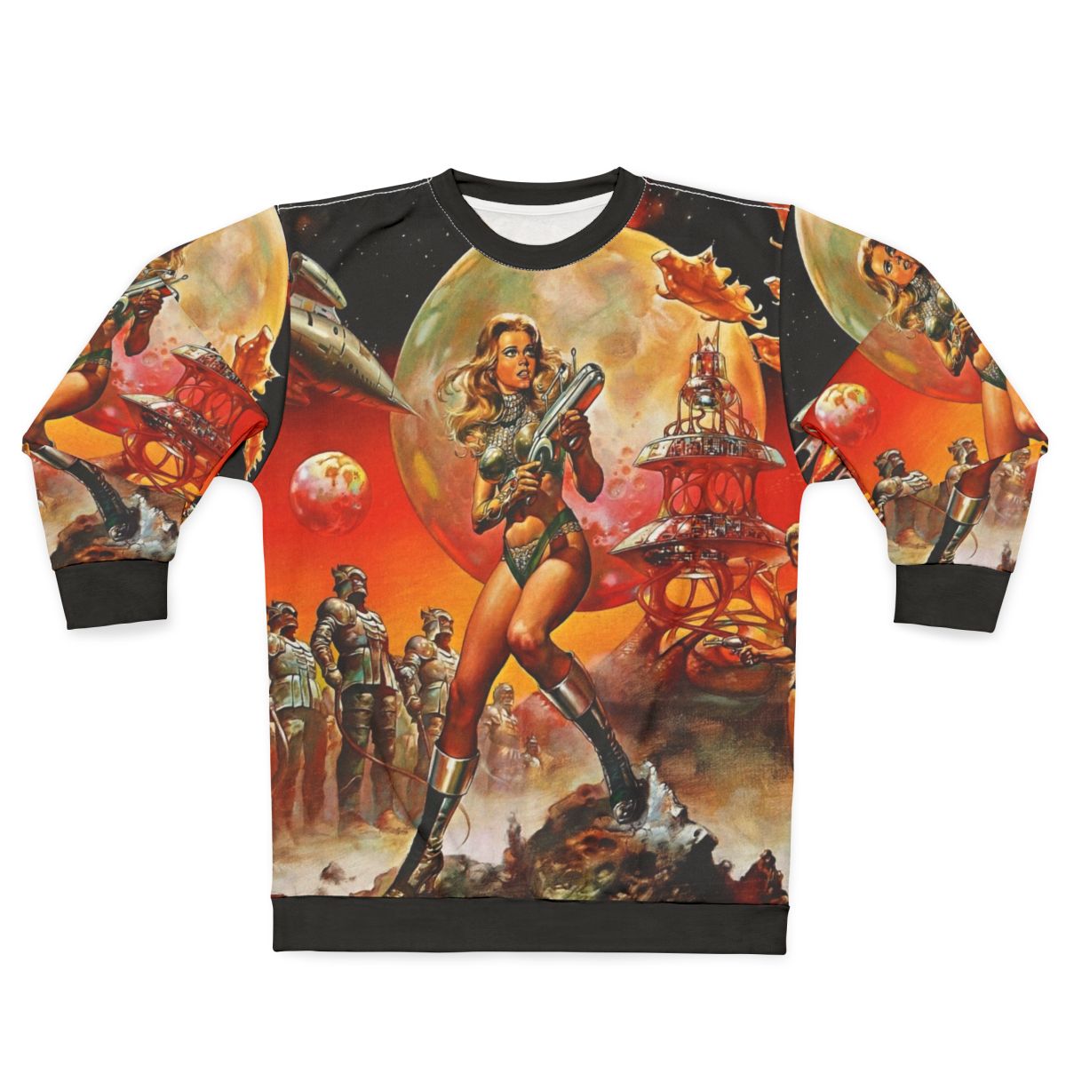 Barbarella Queen Of The Galaxy Sweatshirt 2 - Sci-Fi Classic