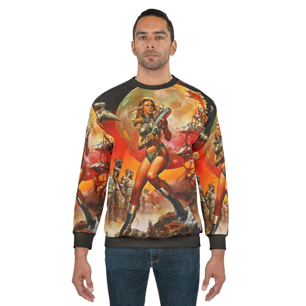 Barbarella Queen Of The Galaxy Sweatshirt 2 - Sci-Fi Classic