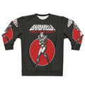 Barbarella Queen of the Galaxy themed sweatshirt featuring Jane Fonda
