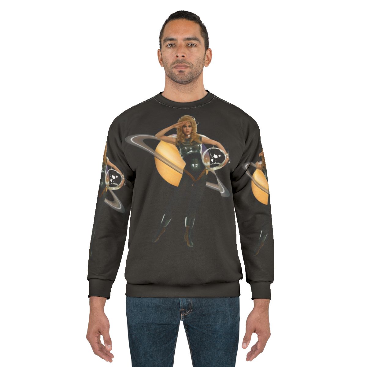 Barbarella Saturn Sci-Fi Sweatshirt