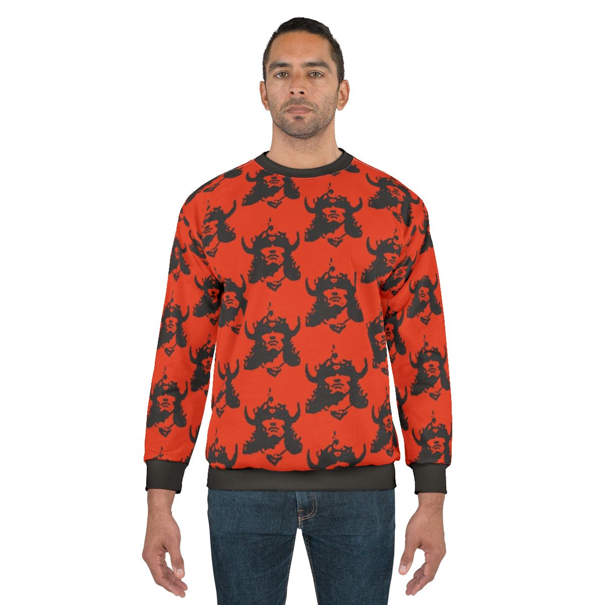 Barbarian Sci-Fi Sweatshirt with Conan the Barbarian Inspired Design
