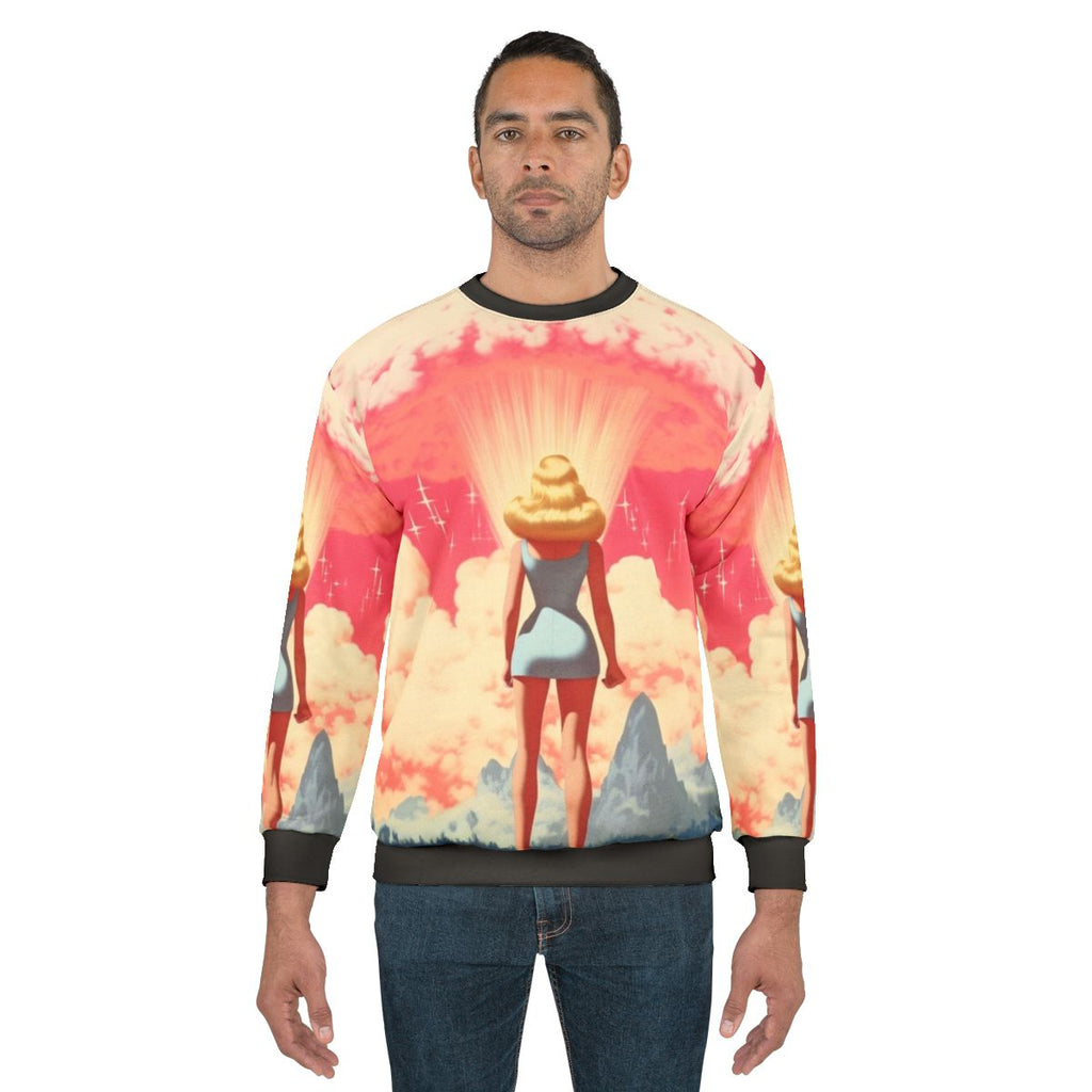 Barbenheimer 2023 No Text Sweatshirt - Fashion Merch for Barbie and Oppenheimer Movie Fans