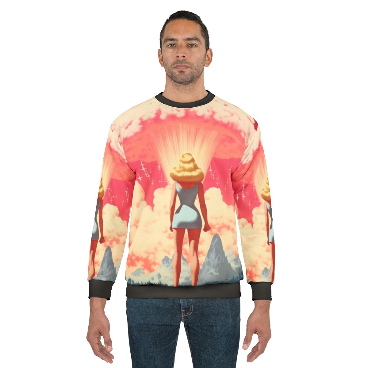 Barbenheimer 2023 No Text Sweatshirt - Fashion Merch for Barbie and Oppenheimer Movie Fans