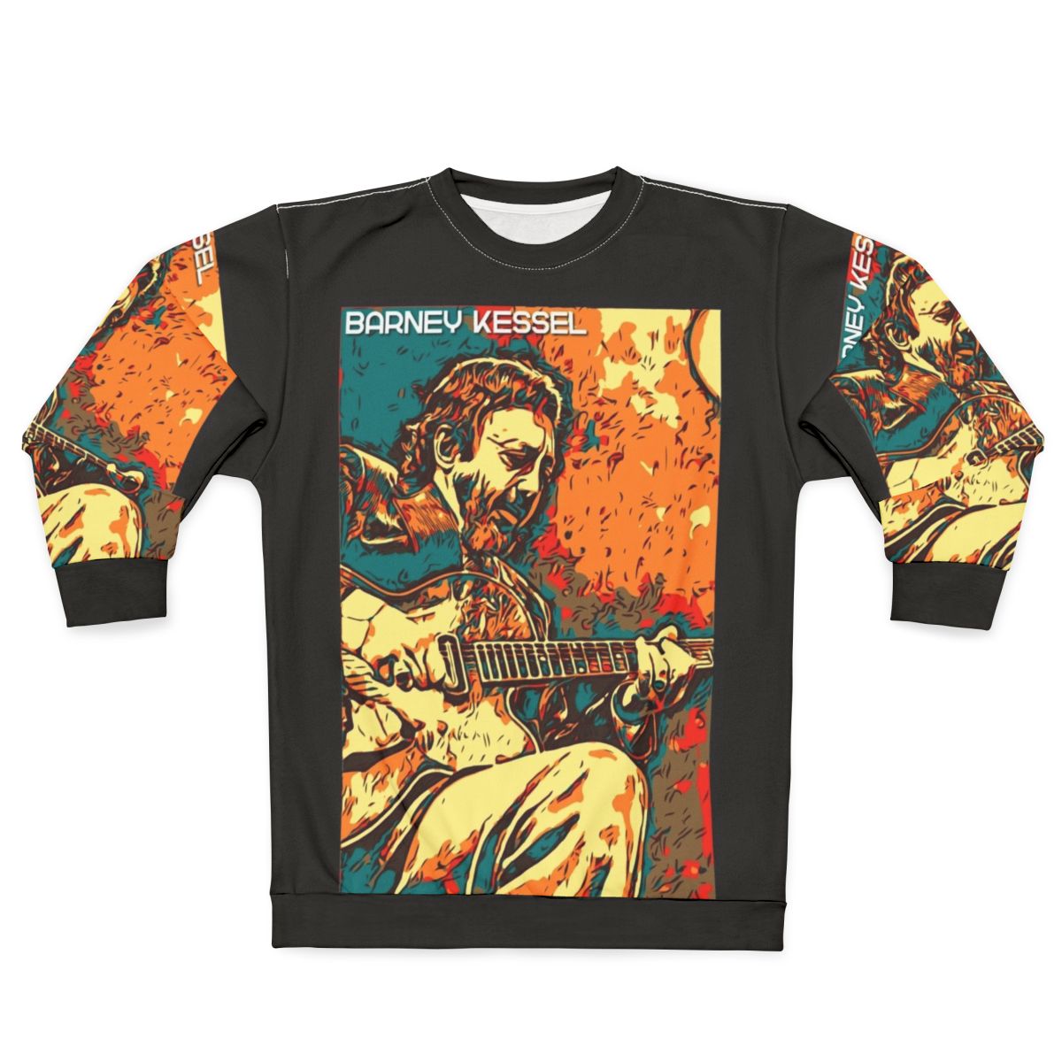Barney Kessel Jazz Musician Vintage Sweatshirt