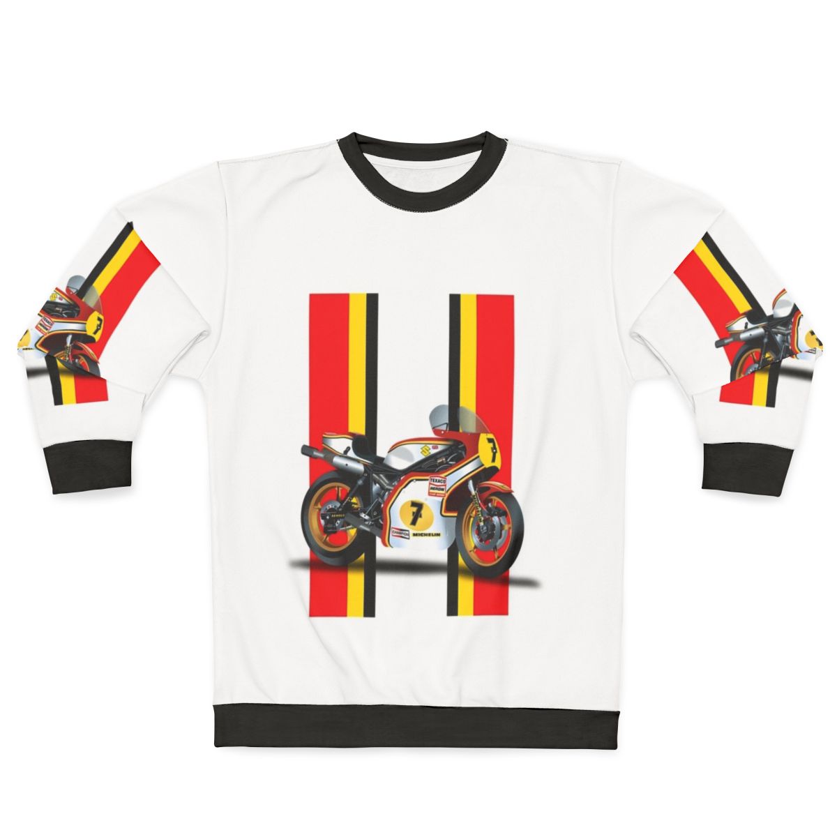 Barry Sheene Suzuki motorcycle racing vintage sweatshirt